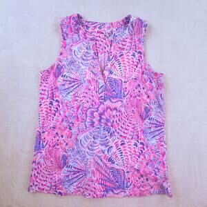 Lily Pulitzer NWT multi color patterned sleeveless tank top